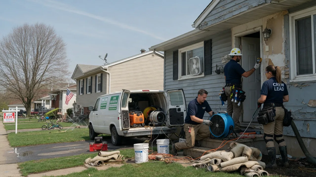 Flood Cleanup in Valders, WI near me