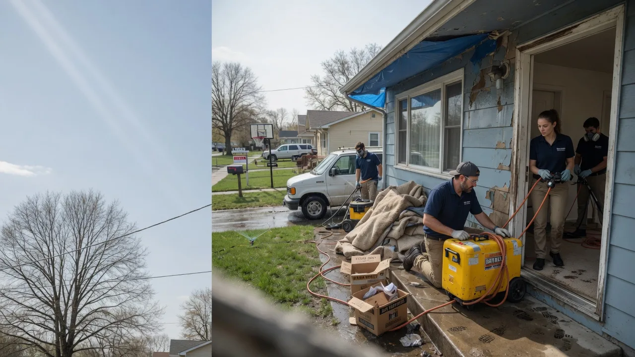 Basement Flood Cleanup in Valders, WI near me